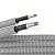 Труба гофрированная ПВХ d16мм с кабелем РЭК &amp;quot;ГОСТ+&amp;quot; ВВГнгLS 3х2.5 сер. (уп.50м) DKC 9S91650