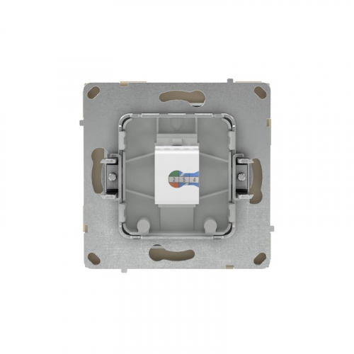Розетка компьютерная 1-м KANT RJ45 кат.6A без шторки ванильн. марципан DKC 7015673 фото 3 Розетка компьютерная 1-м KANT RJ45 кат.6A без шторки ванильн. марципан DKC 7015673 фото 3