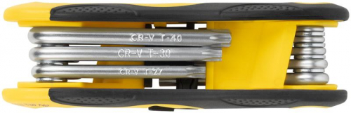 Ключ TORX T9-T40 складной CrV (уп.8шт) FIT 64016 фото 6 Ключ TORX T9-T40 складной CrV (уп.8шт) FIT 64016 фото 6