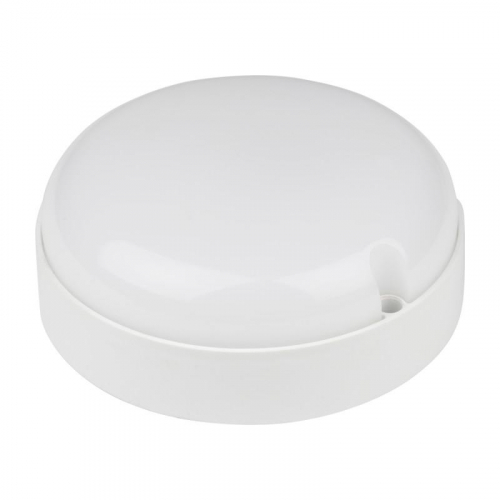 Светильник светодиодный ULW-Q223 12W/4000K IP65 White Круг 12Вт 4000К IP65 d135мм промышленный накладной влагозащ. опал. рассеив. бел. Volpe UL-00004565