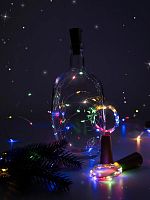 Гирлянда "Пробки" DC-G04-20MS2 20 RGB LED 3х(LR44/LR1154/AG13/G13) в компл. (уп.2шт) ФАZА 5059689