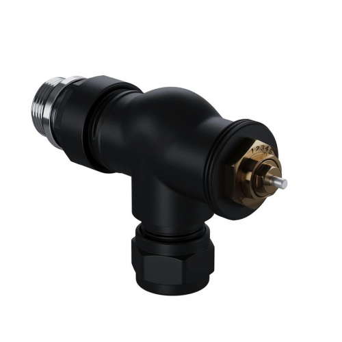Набор термостатический осевой Design Pro 15мм М30х1.5 черн. Royal Thermo НС-1646644 фото 3