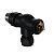 Набор термостатический осевой Design Pro 15мм М30х1.5 черн. Royal Thermo НС-1646644