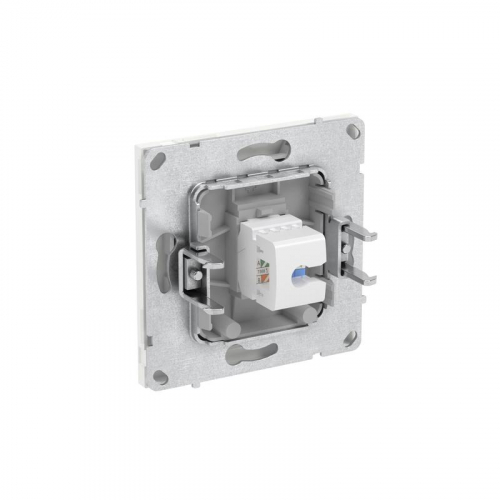 Розетка компьютерная 1-м KANT RJ45 кат.5E без шторки бел. магнолия DKC 7000663 фото 5 Розетка компьютерная 1-м KANT RJ45 кат.5E без шторки бел. магнолия DKC 7000663 фото 5