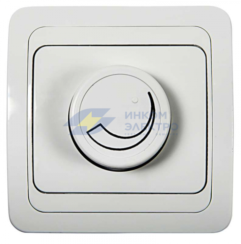 Диммер 600Вт CLASSICO 2111 бел. ASD / IN HOME 4680005959884