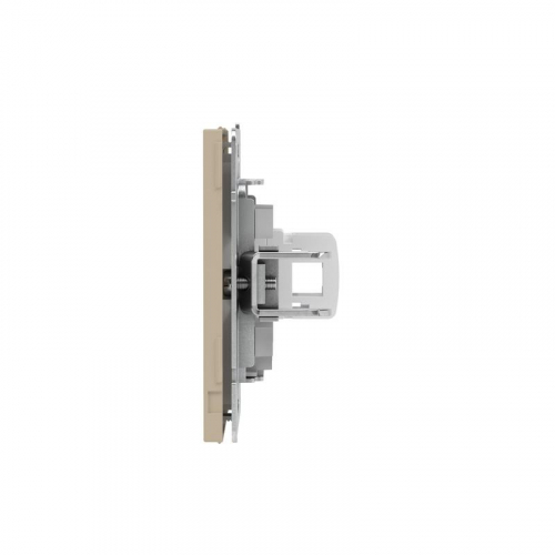 Розетка компьютерная 1-м KANT RJ45 кат.5E без шторки ванильн. марципан DKC 7015663 фото 4 Розетка компьютерная 1-м KANT RJ45 кат.5E без шторки ванильн. марципан DKC 7015663 фото 4