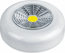 Фонарь 14 085 NPT-PL01-3AAA пласт. пушлайт 1COB LEDх1Вт 1 реж. Navigator 14085