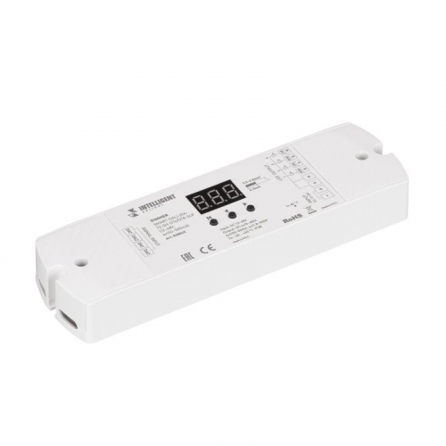 Диммер SMART-DALI-204-72-SH-DT6/DT8-SUF (12-48В 4х150-500мА) IP20 пластик INTELLIGENT ARLIGHT 038543 Диммер SMART-DALI-204-72-SH-DT6/DT8-SUF (12-48В 4х150-500мА) IP20 пластик INTELLIGENT ARLIGHT 038543