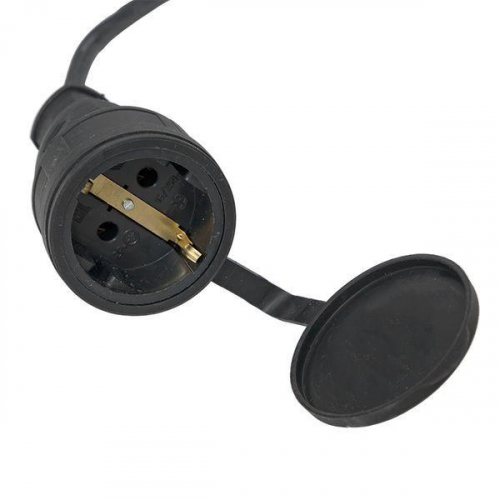 Удлинитель-шнур 1х50м с заземл. 16А IP44 Зевс 2.0 4кВт КГ 3х2.5 PROxima EKF USB02-16-325-1-50-IP44 фото 4