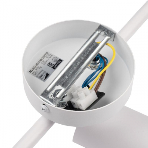 Светильник PCL-0403 3xGU10 IP20 230В WH настен./потолочн. декор. под лампу JazzWay 5066663 фото 11