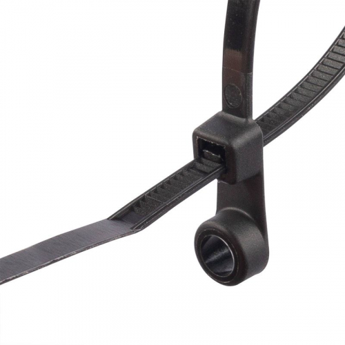 Хомут нейлоновый КСО 5х300 черн. (уп.100шт) Fortisflex 90335 фото 2