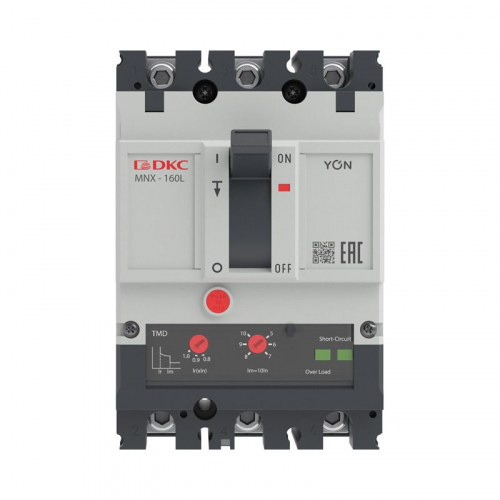 Выключатель автоматический в литом корпусе YON pro MNX160L 3P 160А 70кА при AC415V расц. TMD YON MNX160L3PTMD0160 фото 2 Выключатель автоматический в литом корпусе YON pro MNX160L 3P 160А 70кА при AC415V расц. TMD YON MNX160L3PTMD0160 фото 2