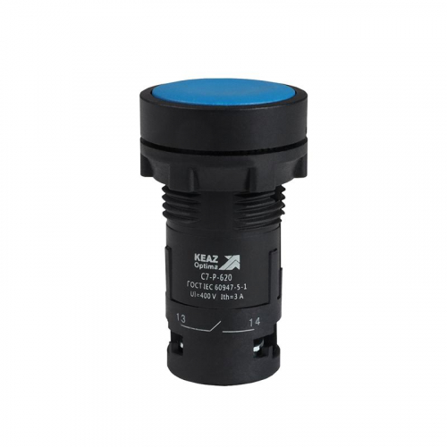 Кнопка OptiSignal Compact D22 С7-P-620 син. 2НО XB7NA63 КЭАЗ 362053 Кнопка OptiSignal Compact D22 С7-P-620 син. 2НО XB7NA63 КЭАЗ 362053