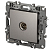 Розетка телевизионная одиночная TV 1-м Эра12 12-3101-16 титан Эра Б0065717