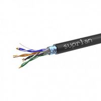Кабель витая пара F/UTP кат.5E 4х2х0.52 Cu LSZH нг(А)-HF UV In./Out Premium 305м (RUS) (м) SUPRLAN 01-1039-1