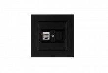 Розетка компьютерная Karea черн. Makel 56054035
