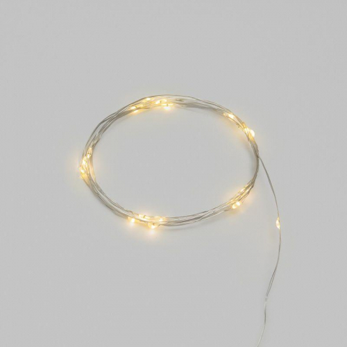 Гирлянда светодиодная "Роса" 2м 20LED тепл. бел. IP20 2хCR2032 (в комплекте) Neon-Night 303-006 фото 2 Гирлянда светодиодная "Роса" 2м 20LED тепл. бел. IP20 2хCR2032 (в комплекте) Neon-Night 303-006 фото 2