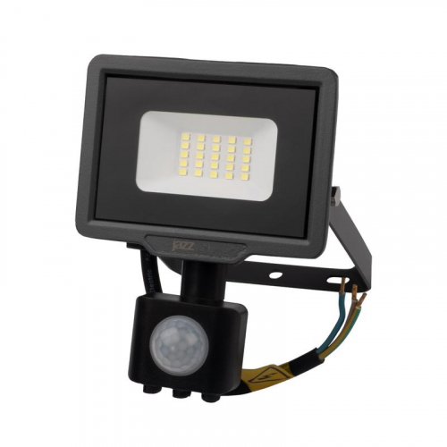 Прожектор светодиодный PFL-C3 SENSOR 20Вт 6500К IP65 ДО закален. прозр. стекло датчик движения инфракрасный JazzWay 5026926A фото 2 Прожектор светодиодный PFL-C3 SENSOR 20Вт 6500К IP65 ДО закален. прозр. стекло датчик движения инфракрасный JazzWay 5026926A фото 2