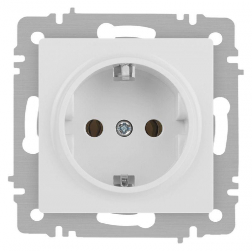 Розетка 1-м СП Accent 6-202-01М 16А IP20 250В 2P+E Schuko бел. матов. Intro Б0063681 Розетка 1-м СП Accent 6-202-01М 16А IP20 250В 2P+E Schuko бел. матов. Intro Б0063681