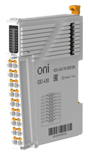 Модуль дискретного вывода IOD 430 16 сигналов NPN ONI IOD-430-TB-00016N фото 7