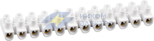 Колодка клеммная 6х16кв.мм 12 пар NTB-UPP-S12-30/WH полипропилен бел. (уп.10шт) NAVIGATOR 71331 Колодка клеммная 6х16кв.мм 12 пар NTB-UPP-S12-30/WH полипропилен бел. (уп.10шт) NAVIGATOR 71331