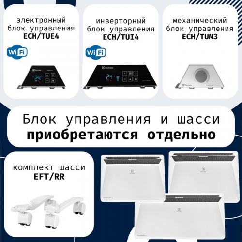 Модуль отопительный электрического конвектора Rapid Transformer ECH/R-2500 T Electrolux НС-1132881 фото 8