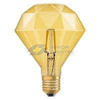 Лампа светодиодная филаментная 1906LED DIAMD 4.5W/825 FIL E27 230В OSRAM 4058075091955