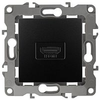 Розетка 12-3114-05 HDMI антрацит ЭРА Б0027485