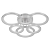 Светильник светодиодный Ring CLL-1-90-RC WH 90Вт 3000К-6000К 620х620х125 с пультом ДУ бел. Эра Б0069749