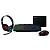 Комплект клавиатура и мышь GXZ900 игровой 1200-3600dpi + коврик + гарнитура черн. Intro Б0060194