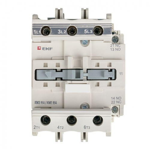 Контактор КМЭ 95А кат. 220В AC 1НО+1НЗ EKF ctr-s-95-220 фото 3