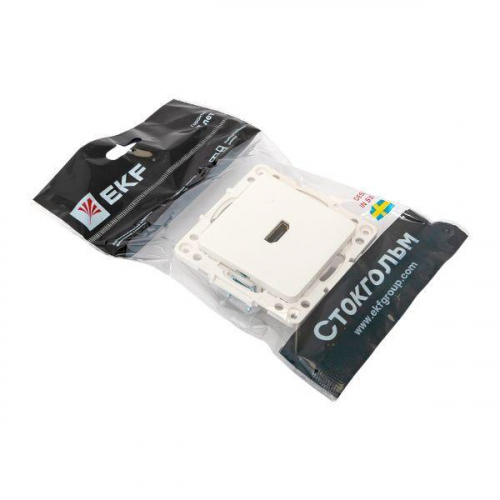Розетка Стокгольм HDMI механизм бел. EKF EYA00-327-10 фото 9 Розетка Стокгольм HDMI механизм бел. EKF EYA00-327-10 фото 9