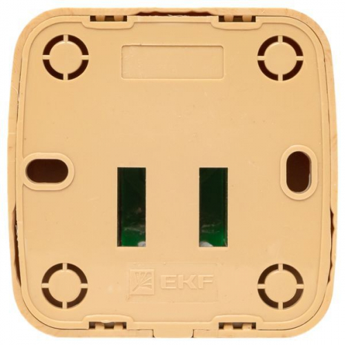 Розетка компьютерная 1-м ОП Минск RJ45 1А 120В свет. дерево EKF EGK01-035-30 фото 4