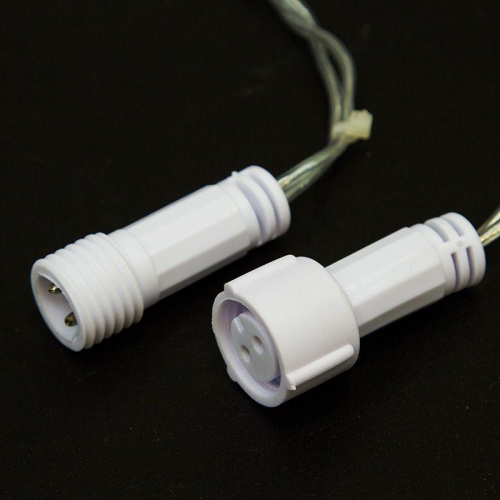 Гирлянда светодиодная "Нить" 10м 100LED мультиколор 10Вт 230В IP65 постоян. свечение провод ПВХ прозр. (нужен шнур питания 303-500-1) Neon-Night 305-189 фото 2