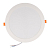 Светильник светодиодный PLED DL7 WH Downlight 24Вт 4000К IP54 220х26мм ДВО встраив. JazzWay 5042568