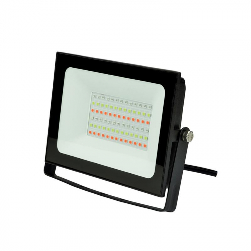 Прожектор светодиодный ULF-F60-30W/RGB IP65 200-240В BLACK мультиколор пульт ДУ (в/к) черн. Uniel UL-00007122 Прожектор светодиодный ULF-F60-30W/RGB IP65 200-240В BLACK мультиколор пульт ДУ (в/к) черн. Uniel UL-00007122