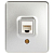 Розетка Эксперт 11-3203-03 информационная RJ45 IP20 ОУ алюм. Эра Б0063009