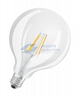 Лампа светодиодная филаментная SuperSTAR Deco 7Вт (замена 60Вт) прозр. 2200-2700К тепл. бел. E27 806лм угол пучка 300град. 220-240В диммир. OSRAM 4058075808942