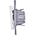 Выключатель 1-кл. Inspiria 10А IP20 250В 10AX механизм бел. IEK 673600
