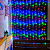 Гирлянда светодиодная "Сеть" 2х1.5м 288LED мультиколор 24Вт 220-240В IP65 провод ПВХ черн. Neon-Night 215-029