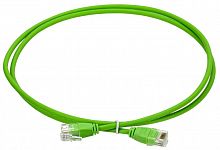 Патч-корд кат.6 UTP 2м slim колпачок без язычка. зел. ITK PC02-C06UL-2M-SL-NT