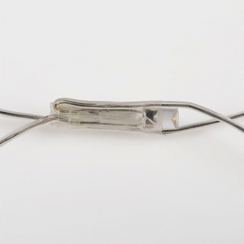 Гирлянда светодиодная "Сеть" 1.5х1.5м 150LED тепл. бел. 12Вт IP20 провод ПВХ прозр. Neon-Night 215-126 фото 9