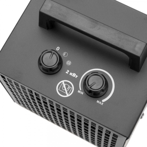 Пушка тепловая электрическая квадратная PTC 2кВт Rexant 60-0041 фото 4