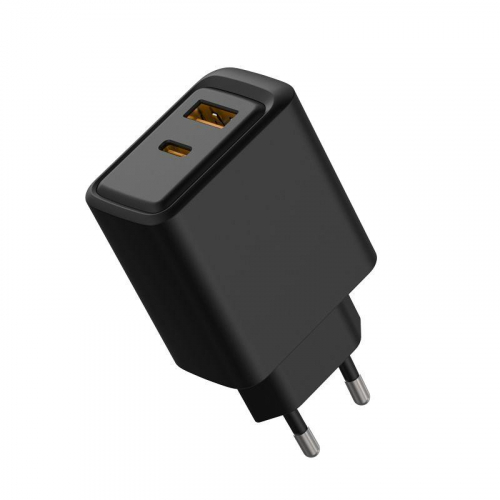 Устройство зарядное сетевое с портами USB-A и USB-C 30Вт черн. Rexant 18-2219 фото 3 Устройство зарядное сетевое с портами USB-A и USB-C 30Вт черн. Rexant 18-2219 фото 3