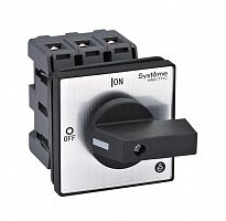Выключатель-разъединитель 3п 40А IP20 с черн. рукоят. на дверцу 4 винтами SE MSD40320B