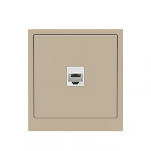 Розетка компьютерная 1-м KANT RJ45 кат.6A без шторки ванильн. марципан DKC 7015673 фото 6 Розетка компьютерная 1-м KANT RJ45 кат.6A без шторки ванильн. марципан DKC 7015673 фото 6