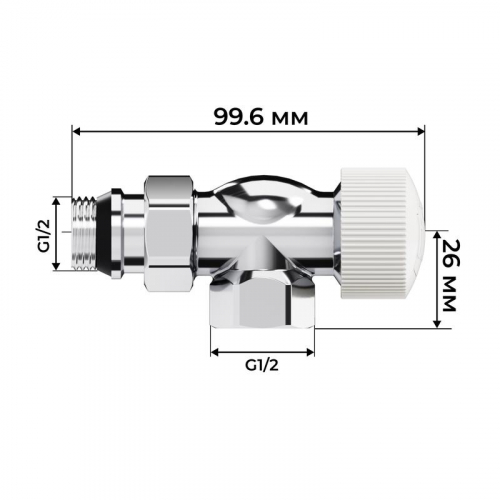 Набор термостатический осевой Design 1/2дюйм М30х1.5 хром Royal Thermo НС-1640374 фото 4 Набор термостатический осевой Design 1/2дюйм М30х1.5 хром Royal Thermo НС-1640374 фото 4