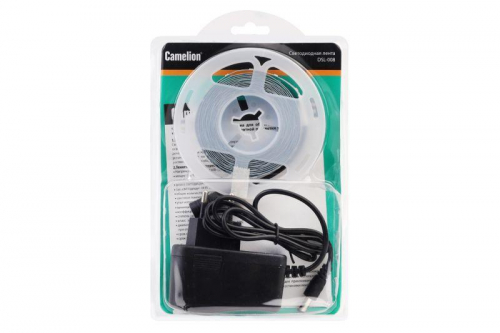 Лента светодиодная DSL-008 2835-60D IP20 4000К (уп.3м) Camelion 15694 фото 2 Лента светодиодная DSL-008 2835-60D IP20 4000К (уп.3м) Camelion 15694 фото 2