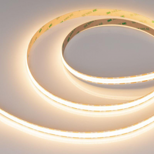 Лента светодиодная COB-X1088-12mm 24V Warm 3000К 22Вт/м IP20 (уп.5м) Arlight 046932 Лента светодиодная COB-X1088-12mm 24V Warm 3000К 22Вт/м IP20 (уп.5м) Arlight 046932