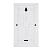 Бокс модульный накладной PDB/W 1004 WH (ЩРН-П- 4) IP41 пластик. JazzWay 5071643